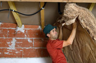 Carrick Castle tapered roof insulation